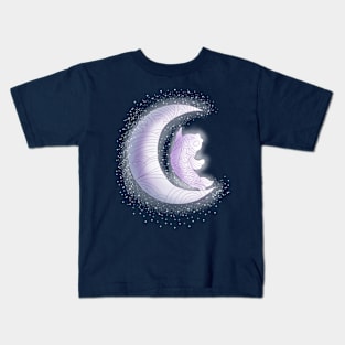 Koi Fish & Crescent Moon Kids T-Shirt